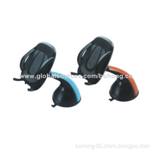 Car holder for 4-5.5" device, 360 rotating, colorful design